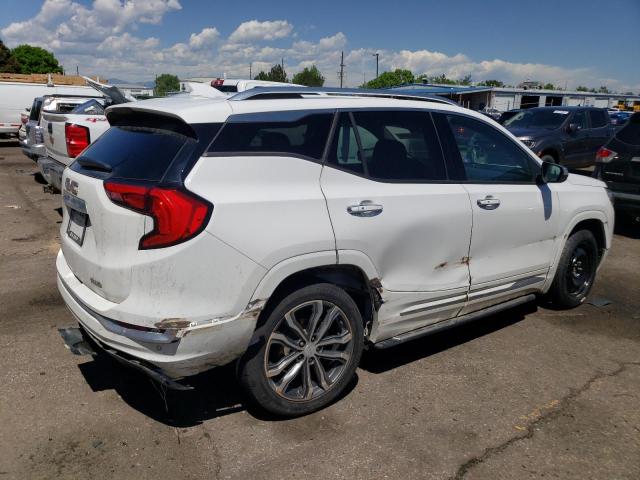 3GKALXEX9JL154743 - 2018 GMC TERRAIN DENALI WHITE photo 3