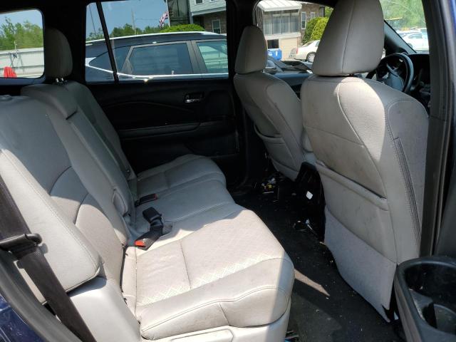 5FNYF8H57MB016137 - 2021 HONDA PASSPORT EXL BLUE photo 11