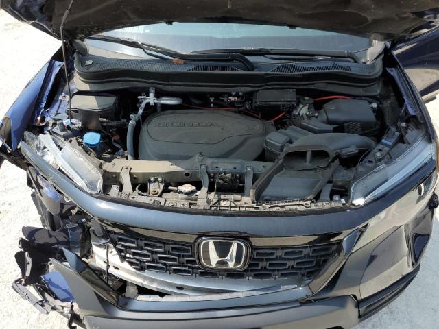 5FNYF8H57MB016137 - 2021 HONDA PASSPORT EXL BLUE photo 12