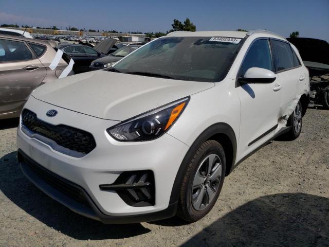 KNDCB3LC1L5368869 - 2020 KIA NIRO LX WHITE photo 1