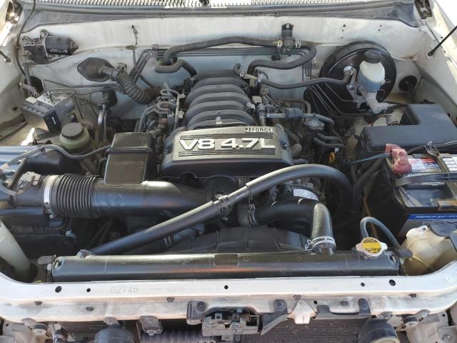 5TBRT34186S481598 - 2006 TOYOTA TUNDRA ACCESS CAB SR5 WHITE photo 11