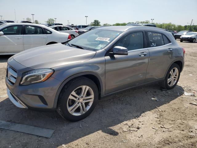 WDCTG4EB0GJ223728 - 2016 MERCEDES-BENZ GLA 250 GRAY photo 1