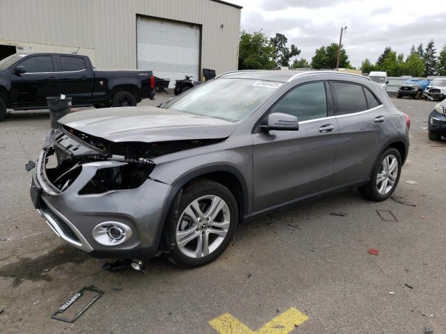 WDCTG4GB0KJ583944 - 2019 MERCEDES-BENZ GLA 250 4MATIC GRAY photo 1