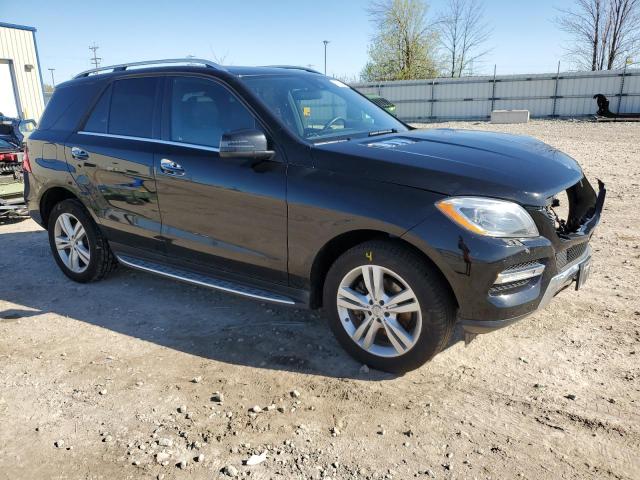 4JGDA5HB4DA118114 - 2013 MERCEDES-BENZ ML 350 4MATIC BLACK photo 4