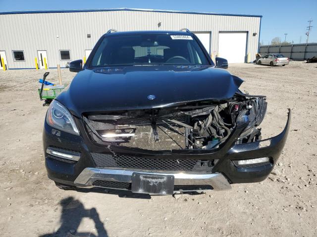4JGDA5HB4DA118114 - 2013 MERCEDES-BENZ ML 350 4MATIC BLACK photo 5