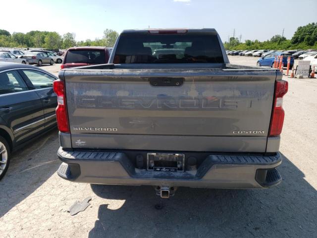 3GCPYBEK0MG222830 - 2021 CHEVROLET SILVERADO K1500 CUSTOM GRAY photo 6