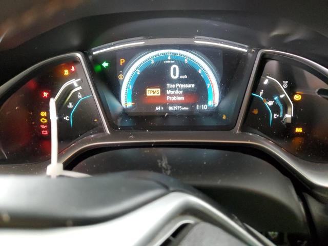 JHMFC1F75JX014673 - 2018 HONDA CIVIC EXL WHITE photo 9