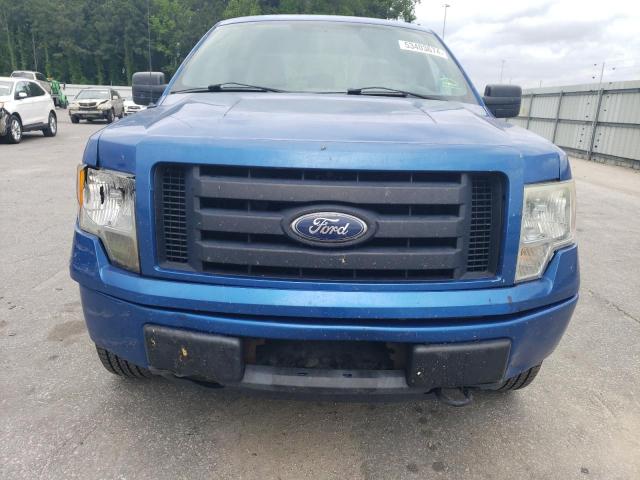 1FTEX1EM6BFA65275 - 2011 FORD F150 SUPER CAB BLUE photo 5