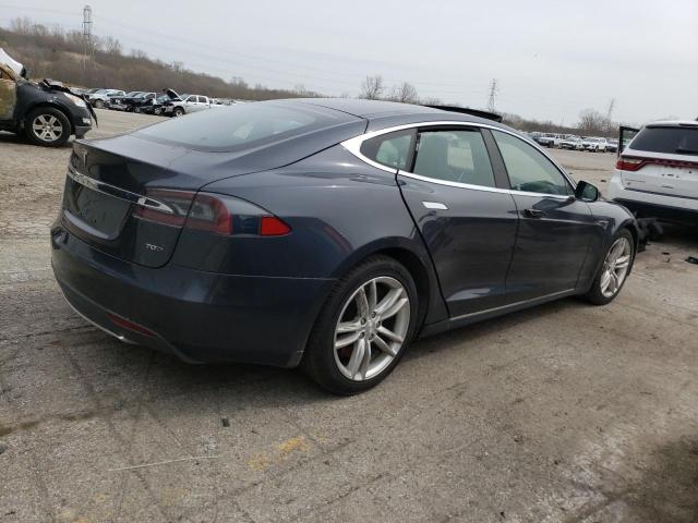 5YJSA1E21FF109938 - 2015 TESLA MODEL S GRAY photo 3