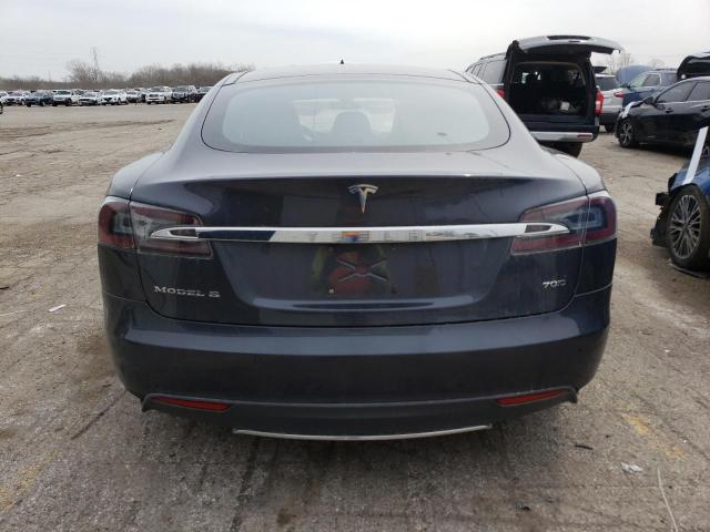 5YJSA1E21FF109938 - 2015 TESLA MODEL S GRAY photo 6