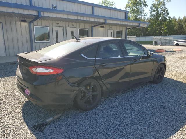 3FA6P0H77GR263836 - 2016 FORD FUSION SE BLACK photo 3