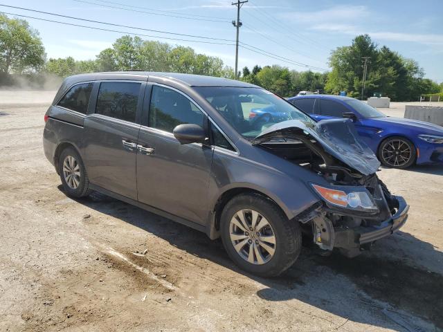 5FNRL5H41FB128261 - 2015 HONDA ODYSSEY EX GRAY photo 4