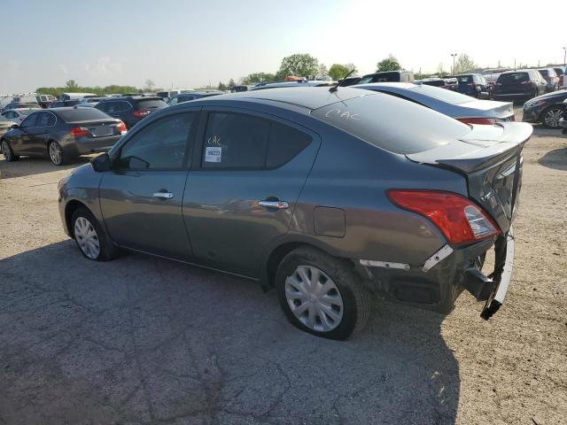 3N1CN7AP4KL827432 - 2019 NISSAN VERSA S GRAY photo 2