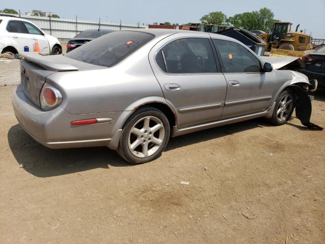 JN1DA31D32T207083 - 2002 NISSAN MAXIMA GLE SILVER photo 3