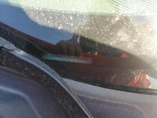 2C3CDZFJ7LH123224 - 2020 DODGE CHALLENGER R/T SCAT PACK RED photo 12