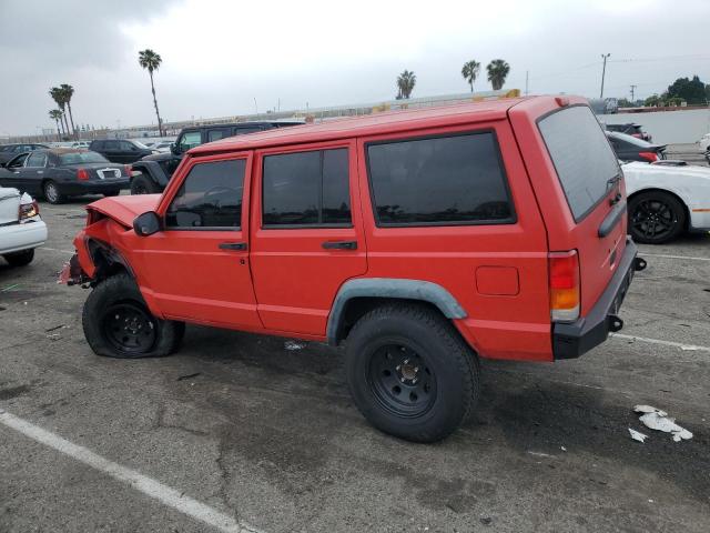 1J4FJ28S8VL518396 - 1997 JEEP CHEROKEE SE RED photo 2