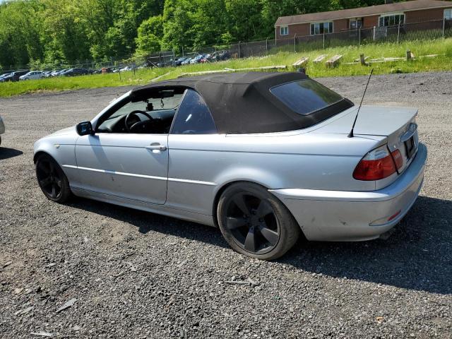 WBABW33414PL31686 - 2004 BMW 325 CI SILVER photo 2