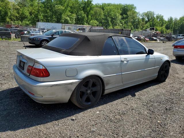 WBABW33414PL31686 - 2004 BMW 325 CI SILVER photo 3