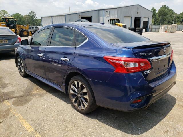 3N1AB7AP5GY272100 - 2016 NISSAN SENTRA S BLUE photo 2