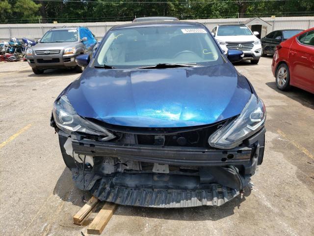 3N1AB7AP5GY272100 - 2016 NISSAN SENTRA S BLUE photo 5