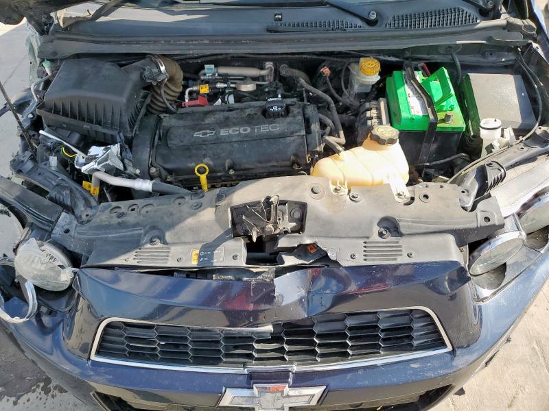 1G1JA5SH1F4172338 - 2015 CHEVROLET SONIC LS 蓝色 照片 11