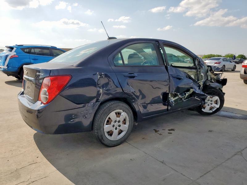 1G1JA5SH1F4172338 - 2015 CHEVROLET SONIC LS 蓝色 照片 3