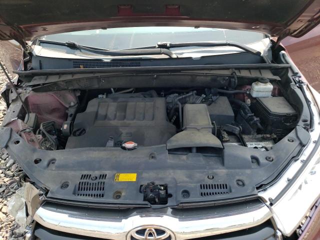 5TDJKRFH1GS318023 - 2016 TOYOTA HIGHLANDER XLE Qırmızı foto 12