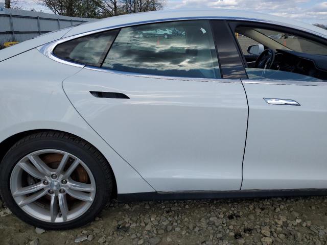 5YJSA1H1XEFP55657 - 2014 TESLA MODEL S WHITE photo 10