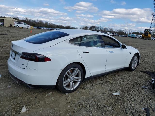 5YJSA1H1XEFP55657 - 2014 TESLA MODEL S WHITE photo 3
