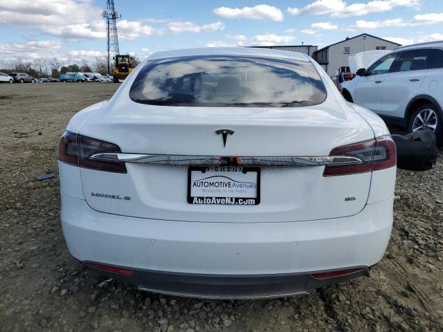 5YJSA1H1XEFP55657 - 2014 TESLA MODEL S WHITE photo 6