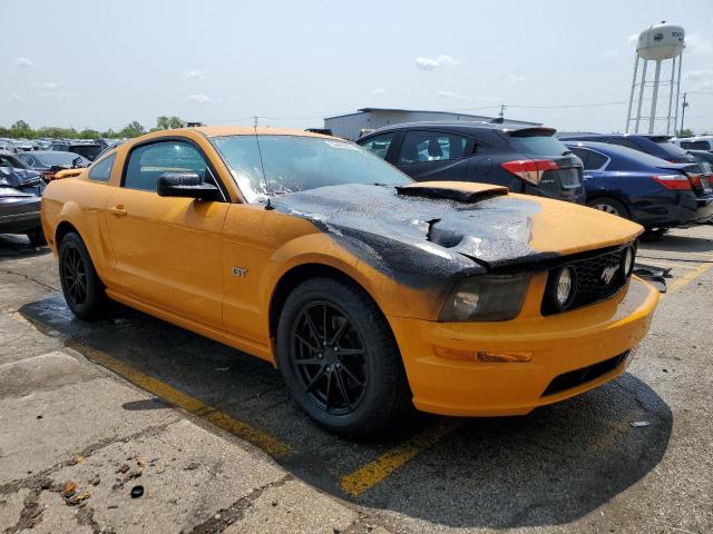 1ZVHT82H875273869 - 2007 FORD MUSTANG GT ORANGE photo 4