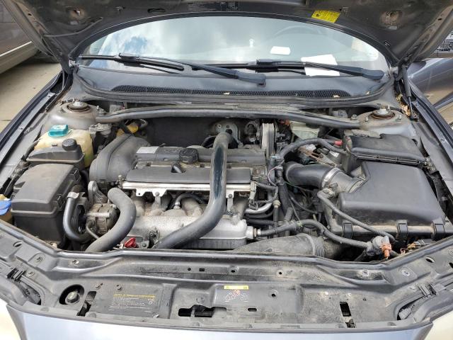 YV1RS592672617706 - 2007 VOLVO S60 2.5T GRAY photo 11