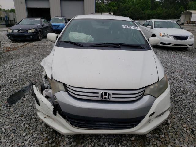 JHMZE2H38BS000370 - 2011 HONDA INSIGHT WHITE photo 5