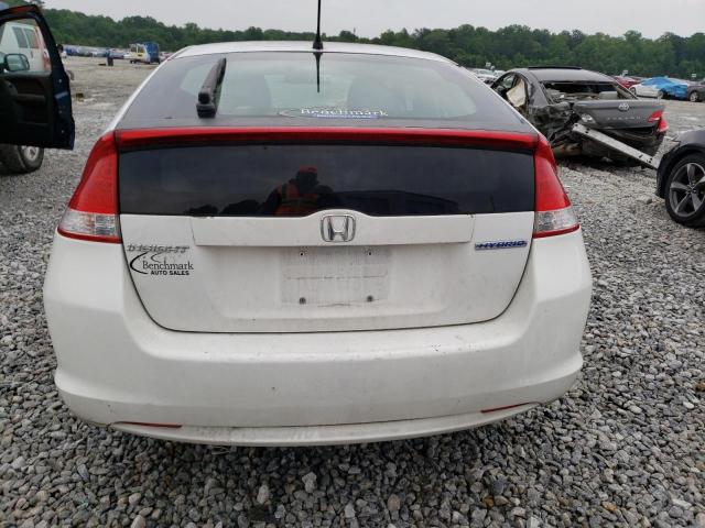 JHMZE2H38BS000370 - 2011 HONDA INSIGHT WHITE photo 6