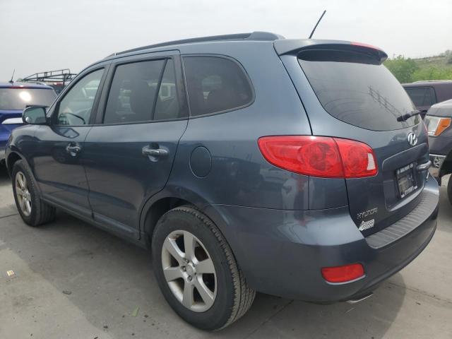 5NMSH73E78H218966 - 2008 HYUNDAI SANTA FE SE BLUE photo 2