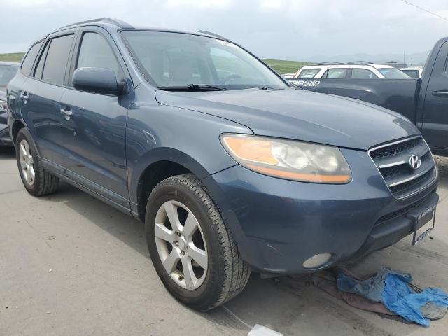 5NMSH73E78H218966 - 2008 HYUNDAI SANTA FE SE BLUE photo 4