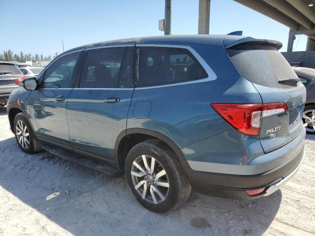 5FNYF5H34KB033391 - 2019 HONDA PILOT EX TEAL photo 2