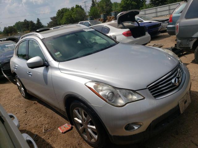 JN1BJ0HR8DM481738 - 2013 INFINITI EX37 BASE SILVER photo 4