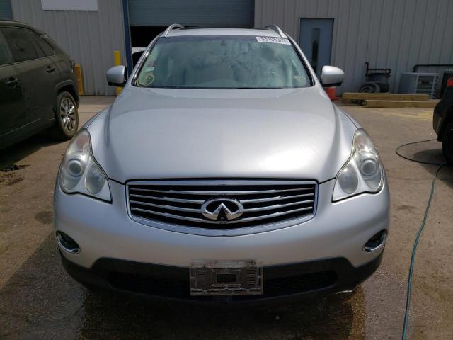 JN1BJ0HR8DM481738 - 2013 INFINITI EX37 BASE SILVER photo 5