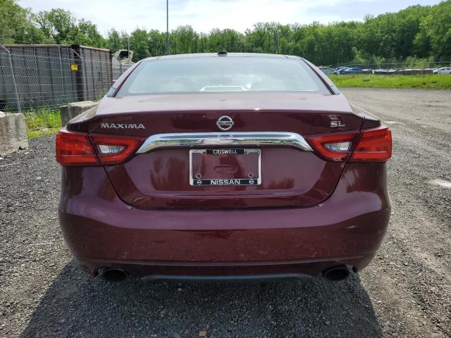 1N4AA6APXJC370037 - 2018 NISSAN MAXIMA 3.5S BURGUNDY photo 6