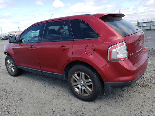 2FMDK49C47BA97952 - 2007 FORD EDGE SEL PLUS RED photo 2