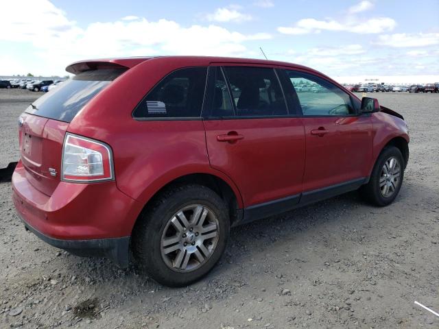 2FMDK49C47BA97952 - 2007 FORD EDGE SEL PLUS RED photo 3