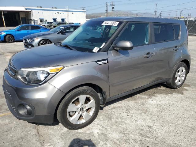 KNDJN2A28H7489140 - 2017 KIA SOUL GRAY photo 1