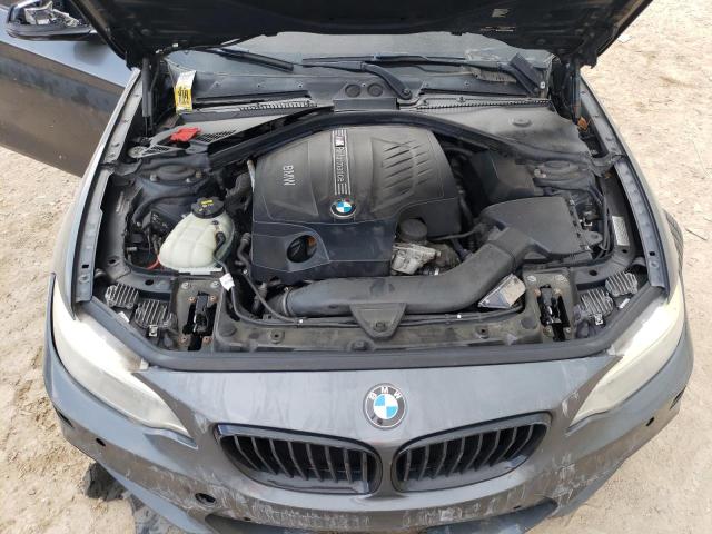 WBA1J9C59FVX98634 - 2015 BMW M235XI GRAY photo 11