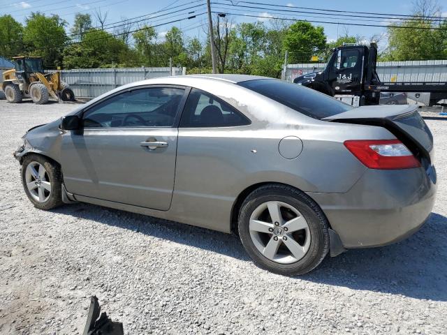 2HGFG12898H531723 - 2008 HONDA CIVIC EX GRAY photo 2