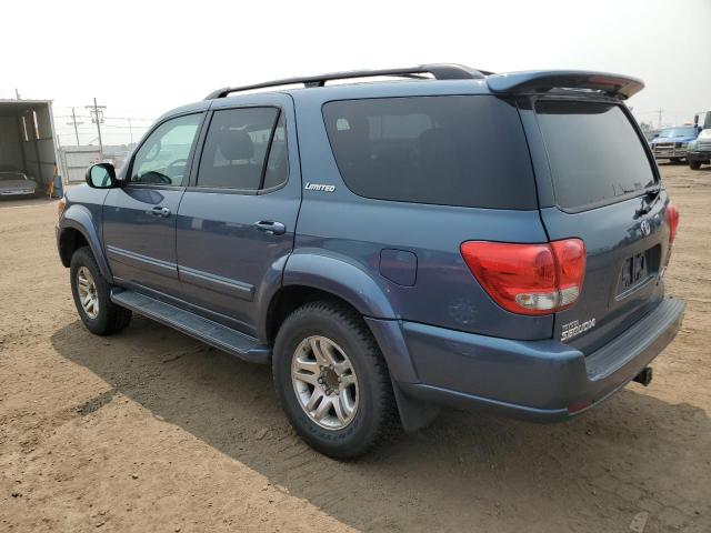 5TDBT48A77S282830 - 2007 TOYOTA SEQUOIA LIMITED BLUE photo 2