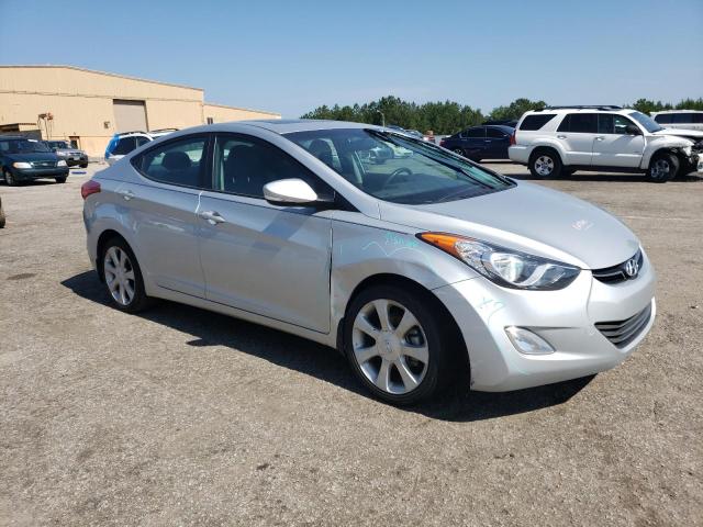 5NPDH4AE8DH159935 - 2013 HYUNDAI ELANTRA GLS SILVER photo 4