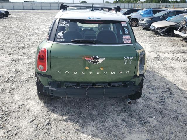 WMWZB3C55FWR44003 - 2015 MINI COOPER COUNTRYMAN GREEN photo 6