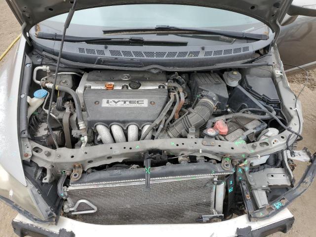 2HHFD56768H200336 - 2008 ACURA CSX TECHNOLOGY GRAY photo 11