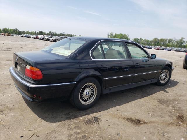 WBAGJ8324TDL39989 - 1996 BMW 7 SERIES IL BLACK photo 3